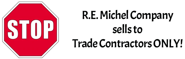 R.E. Michel Company contractor and business sales notice