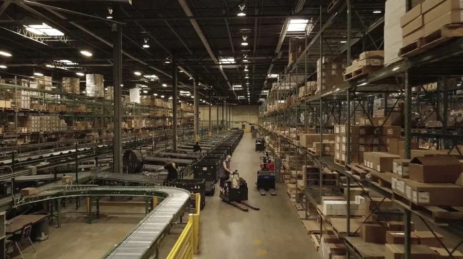 Warehouse expansion at the R.E. Michel Distribution Center